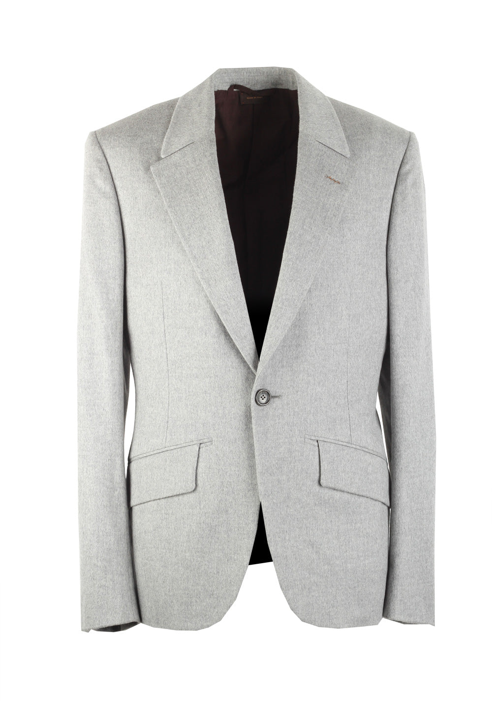 ZEGNA Couture Cashmere Gray Sport Coat Size 48 / 38R U.S.