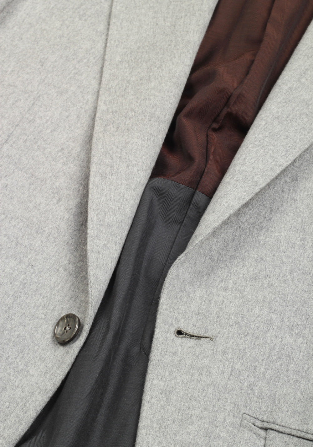 ZEGNA Couture Cashmere Gray Sport Coat Size 48 / 38R U.S.