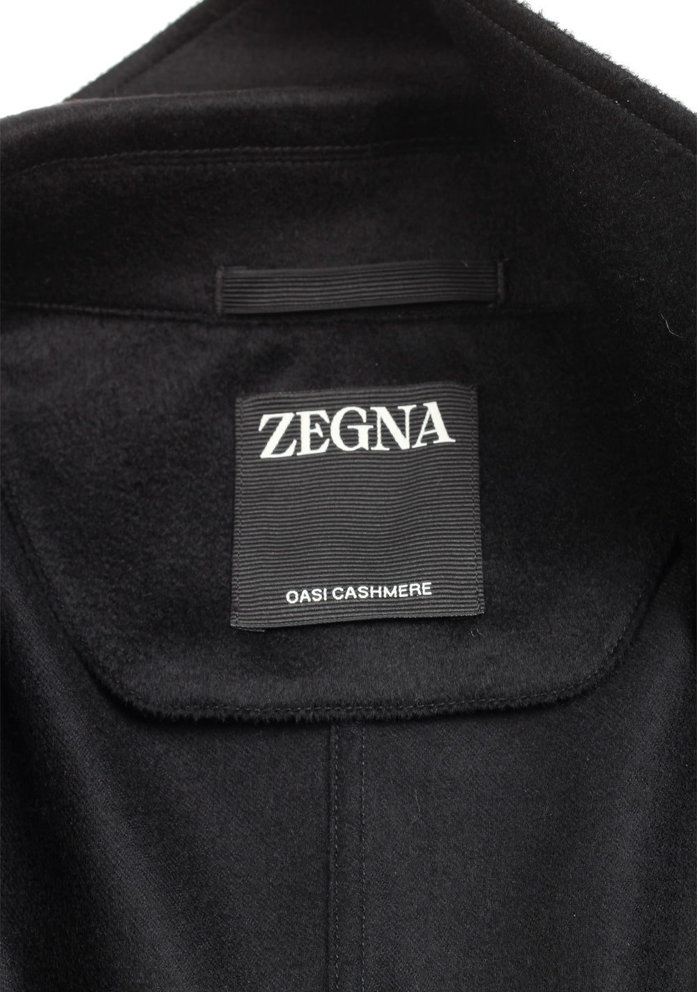 ZEGNA Navy Blue Oasi Cashmere Overshirt