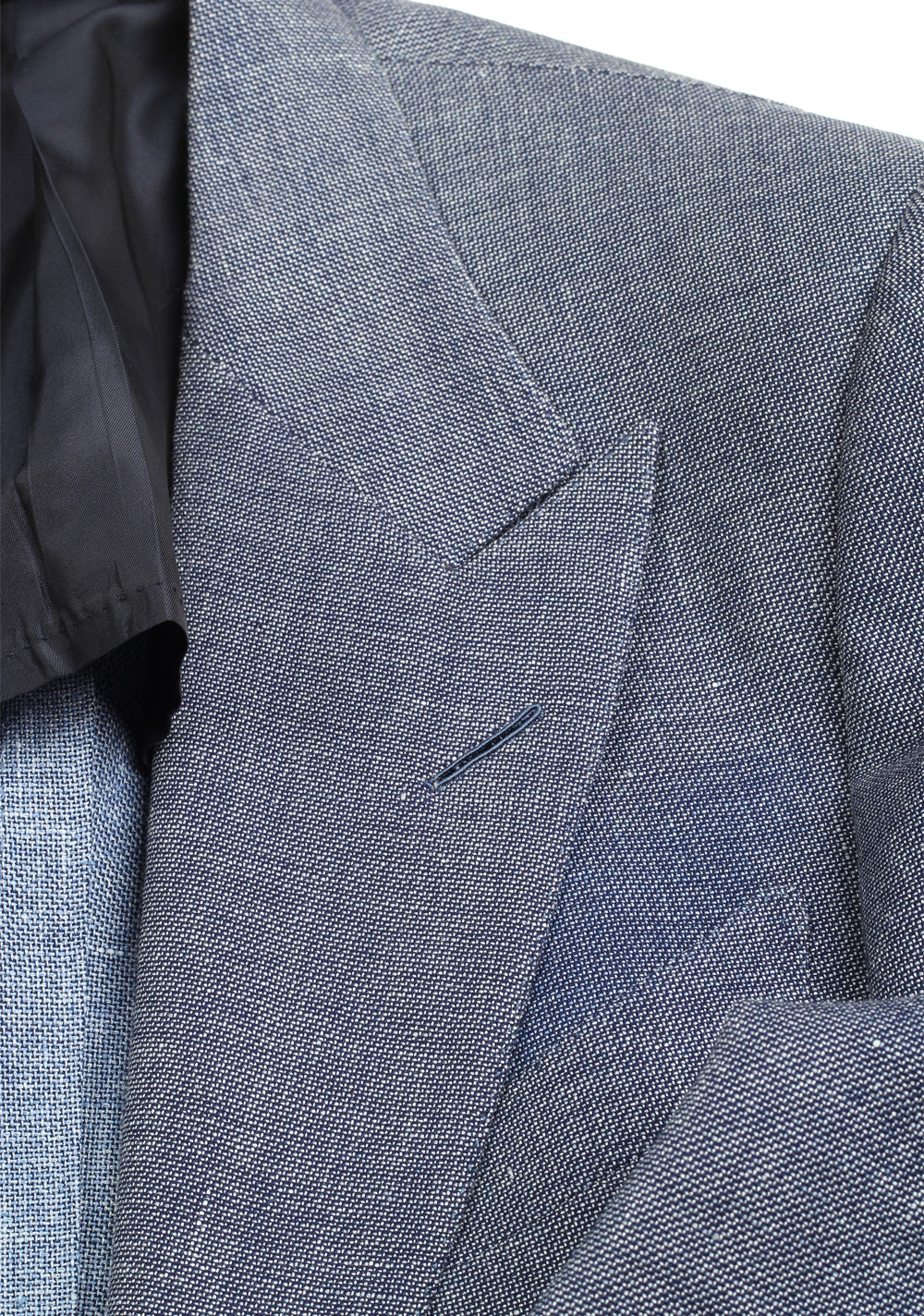TOM FORD Windsor Blue Mulberry Silk Sport Coat Size 48 / 38R U.S. Fit A
