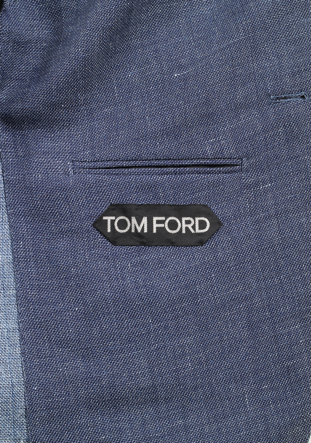 TOM FORD Windsor Blue Mulberry Silk Sport Coat Size 48 / 38R U.S. Fit A