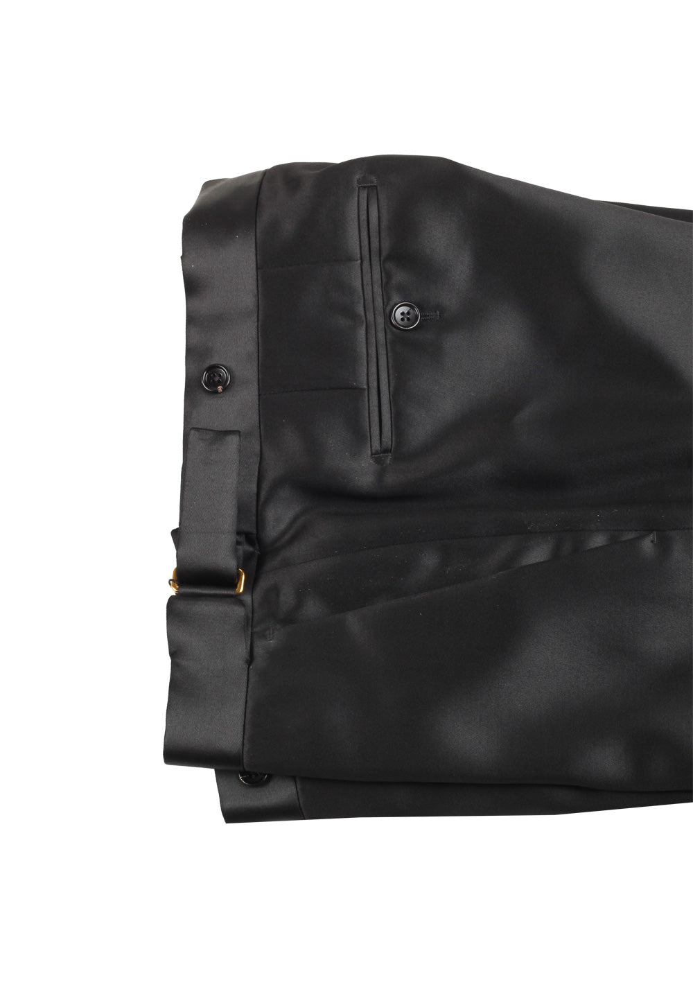 TOM FORD New Spencer Solid Black Suit Size 46 / 36R U.S.