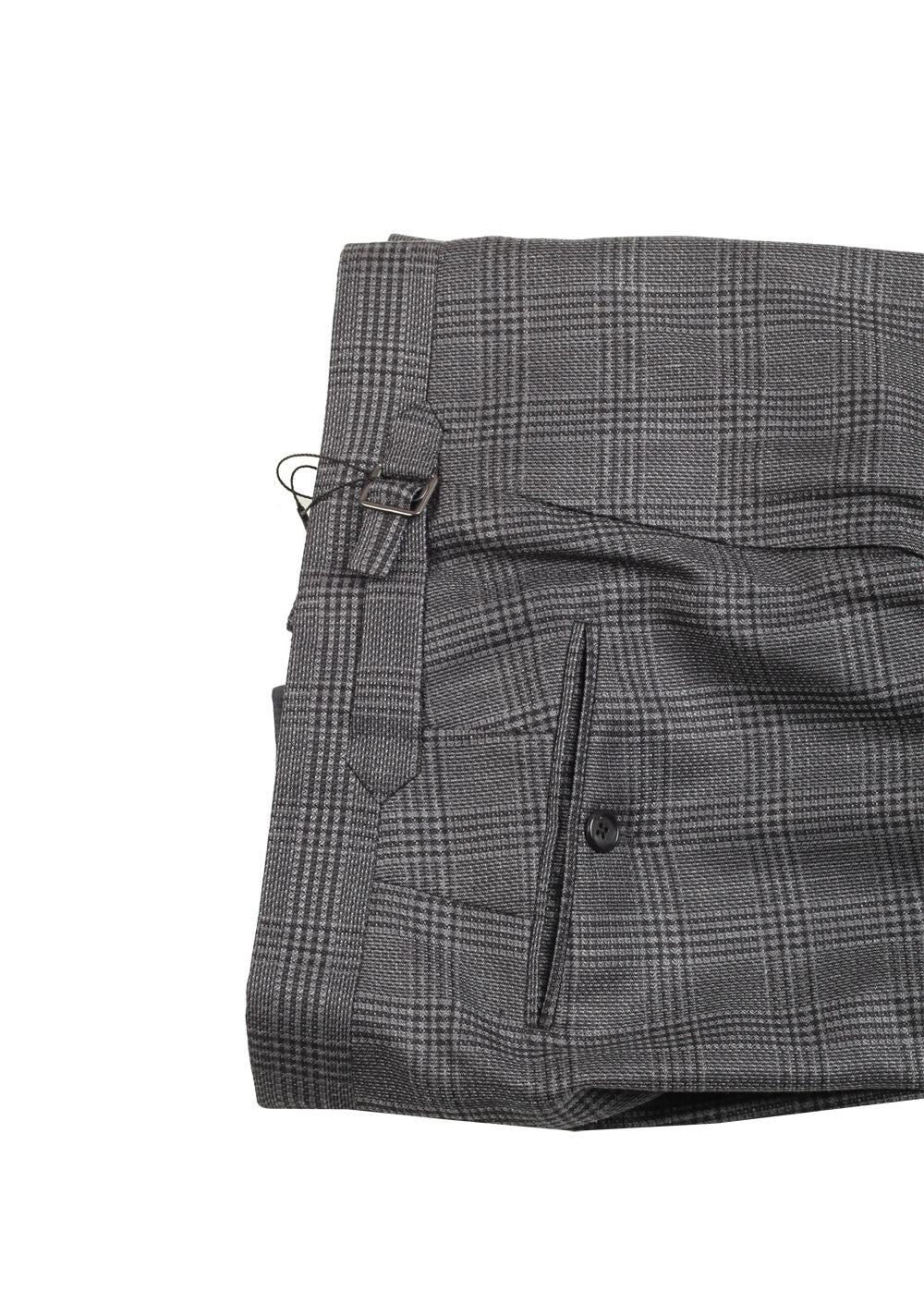 TOM FORD Shelton Checked Gray Suit Size 48 / 38R U.S.