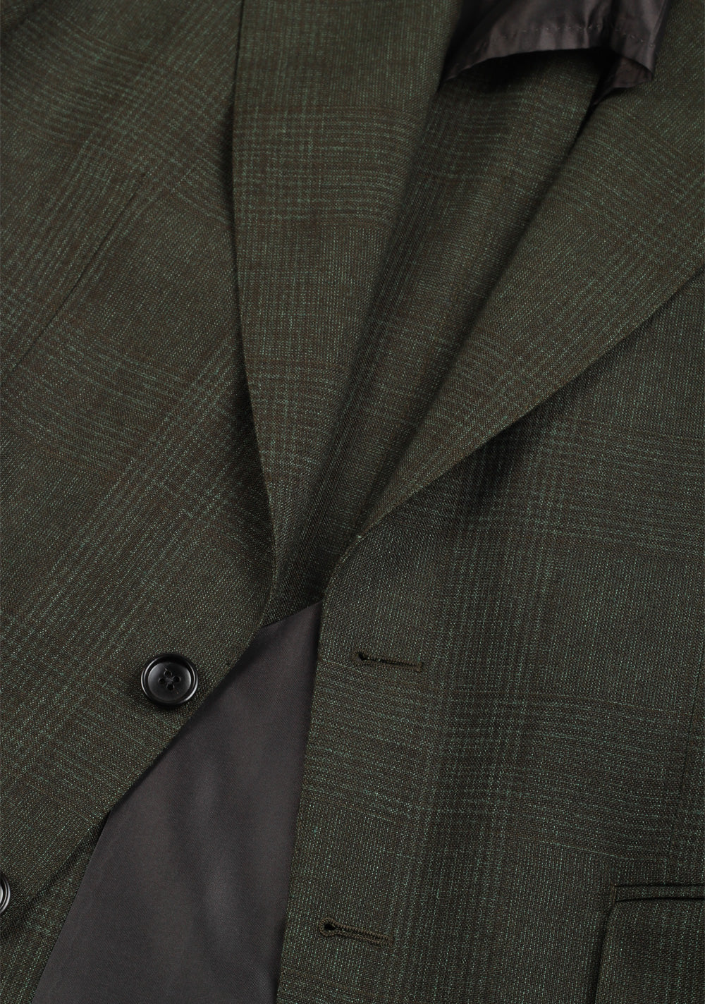 TOM FORD Shelton Green Checked Suit Size 48 / 38R U.S.