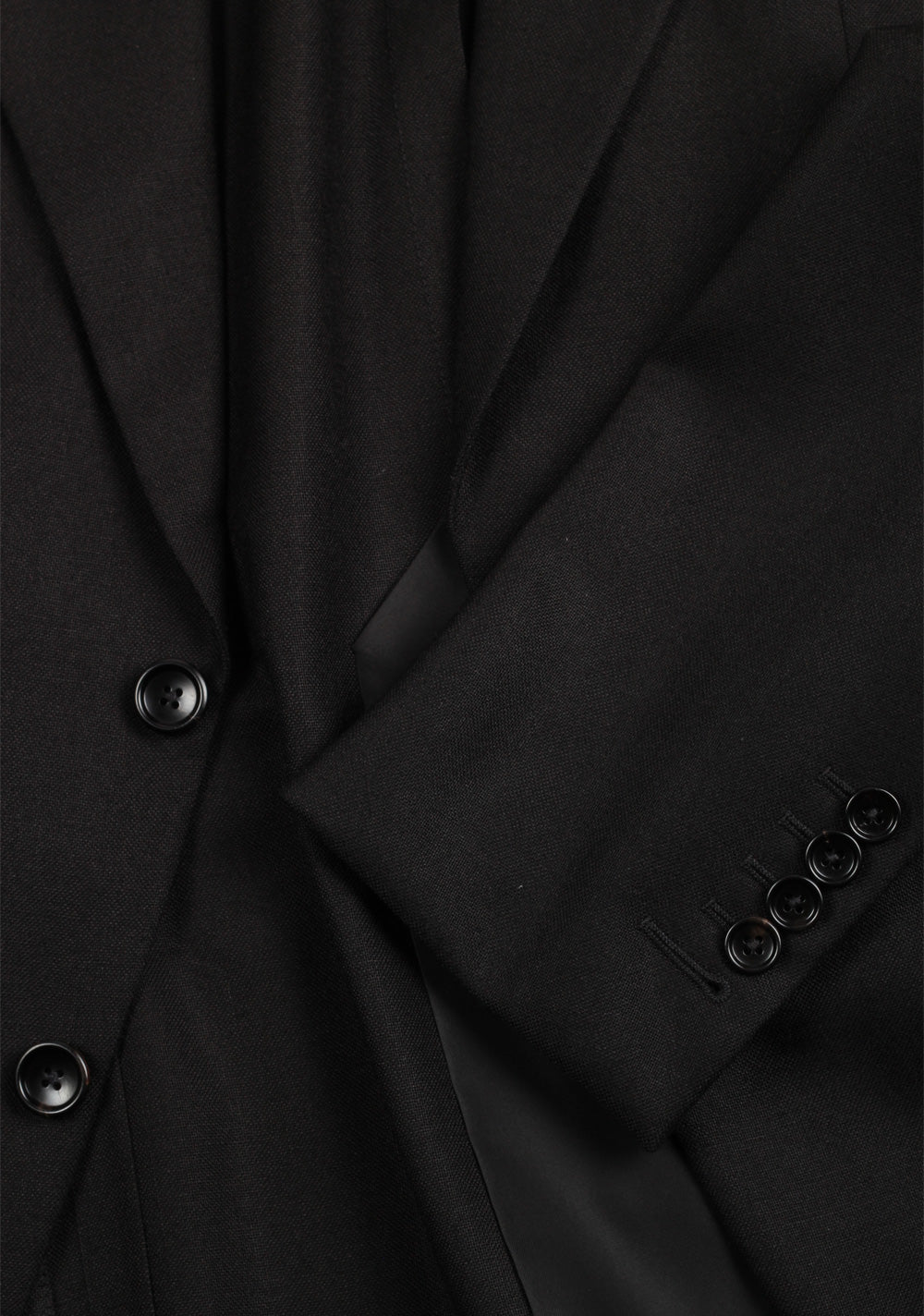TOM FORD New Spencer Solid Black Suit Size 46 / 36R U.S.