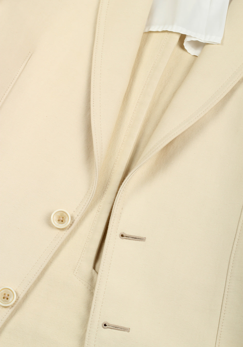 TOM FORD Buckley Off White Suit Size 48 / 38R U.S. In Cotton Fit E