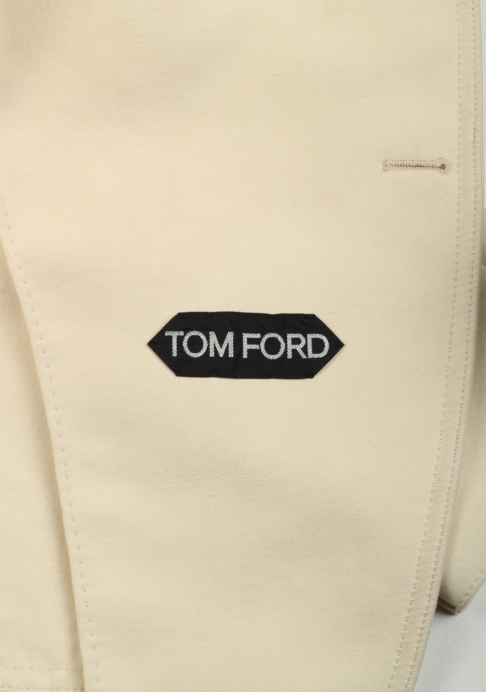 TOM FORD Buckley Off White Suit Size 48 / 38R U.S. In Cotton Fit E