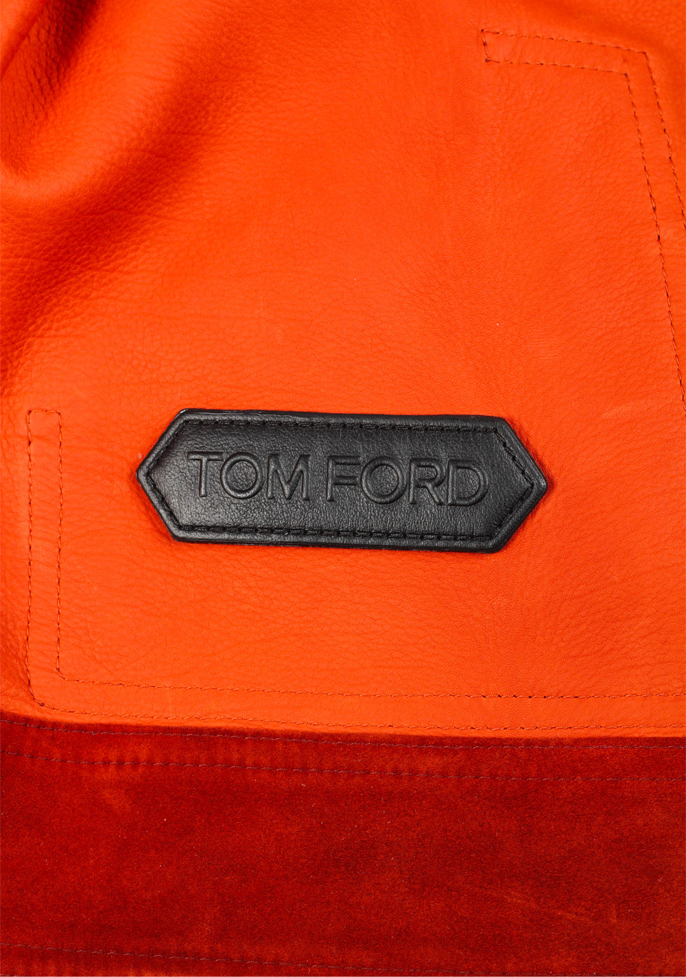 TOM FORD Brown Western Jacket Coat Size 48 / 38R U.S.