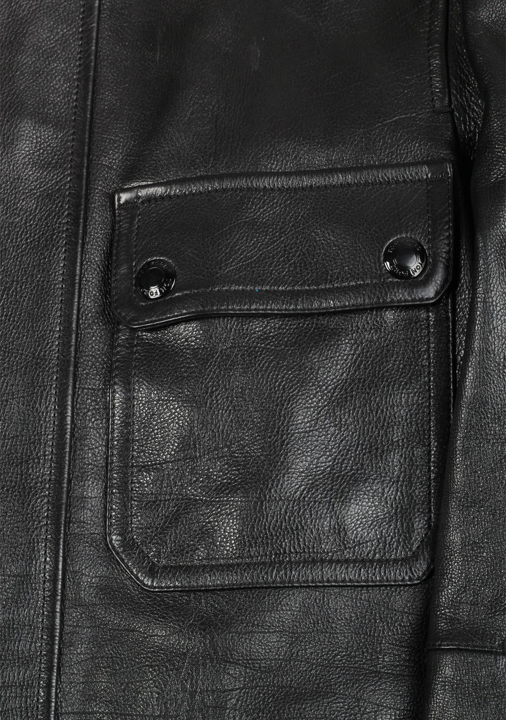 TOM FORD Leather Biker Jacket Coat Size 48 / 38R U.S. Outerwear