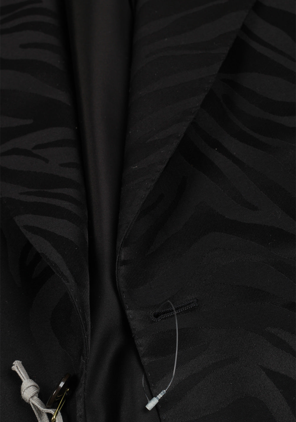 TOM FORD Shelton Zebra Black Suit Size 50 / 40R U.S. In Wool