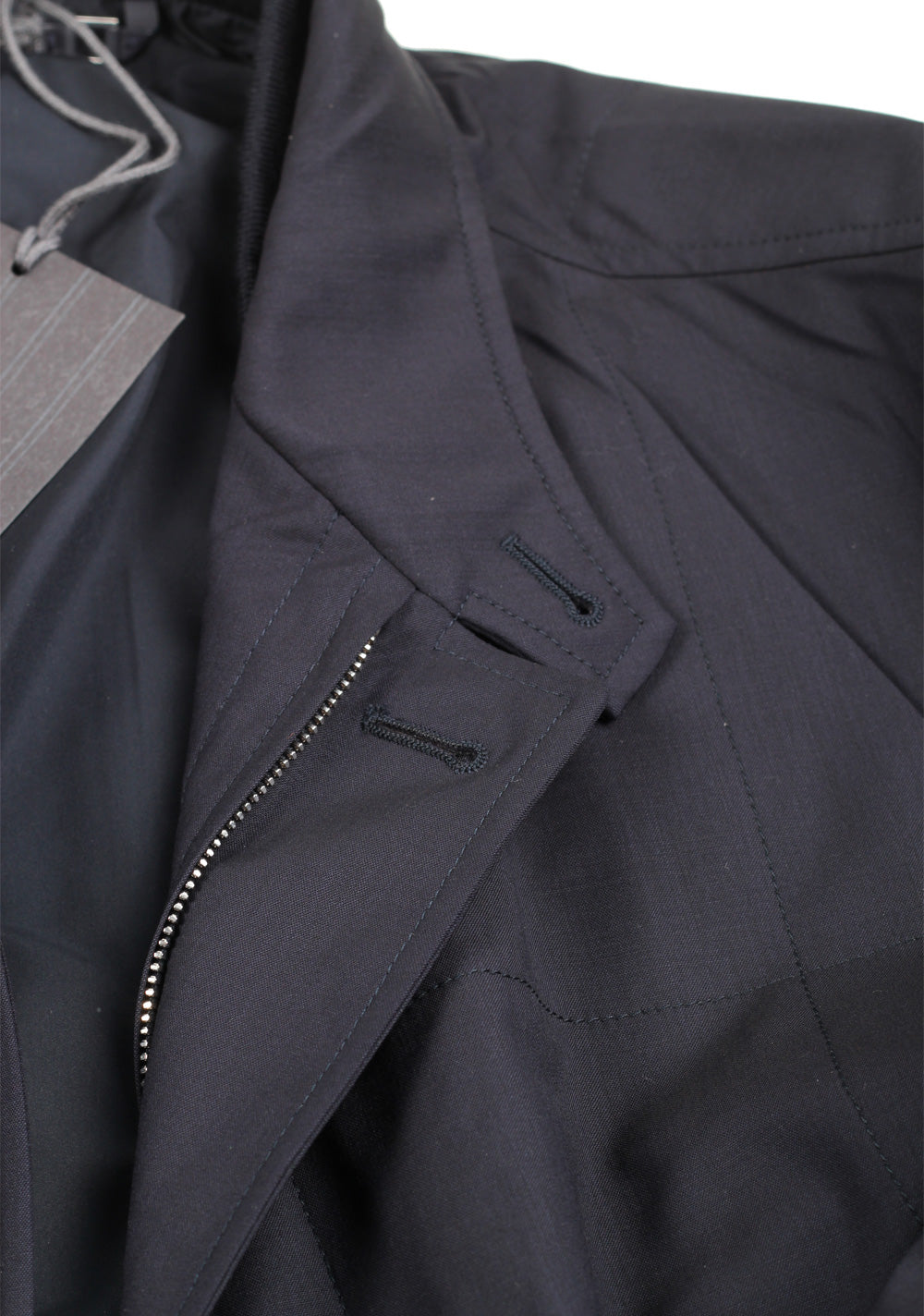 Ermenegildo Zegna Blue Trofeo Elements Coat Size 58 / 48R U.S.