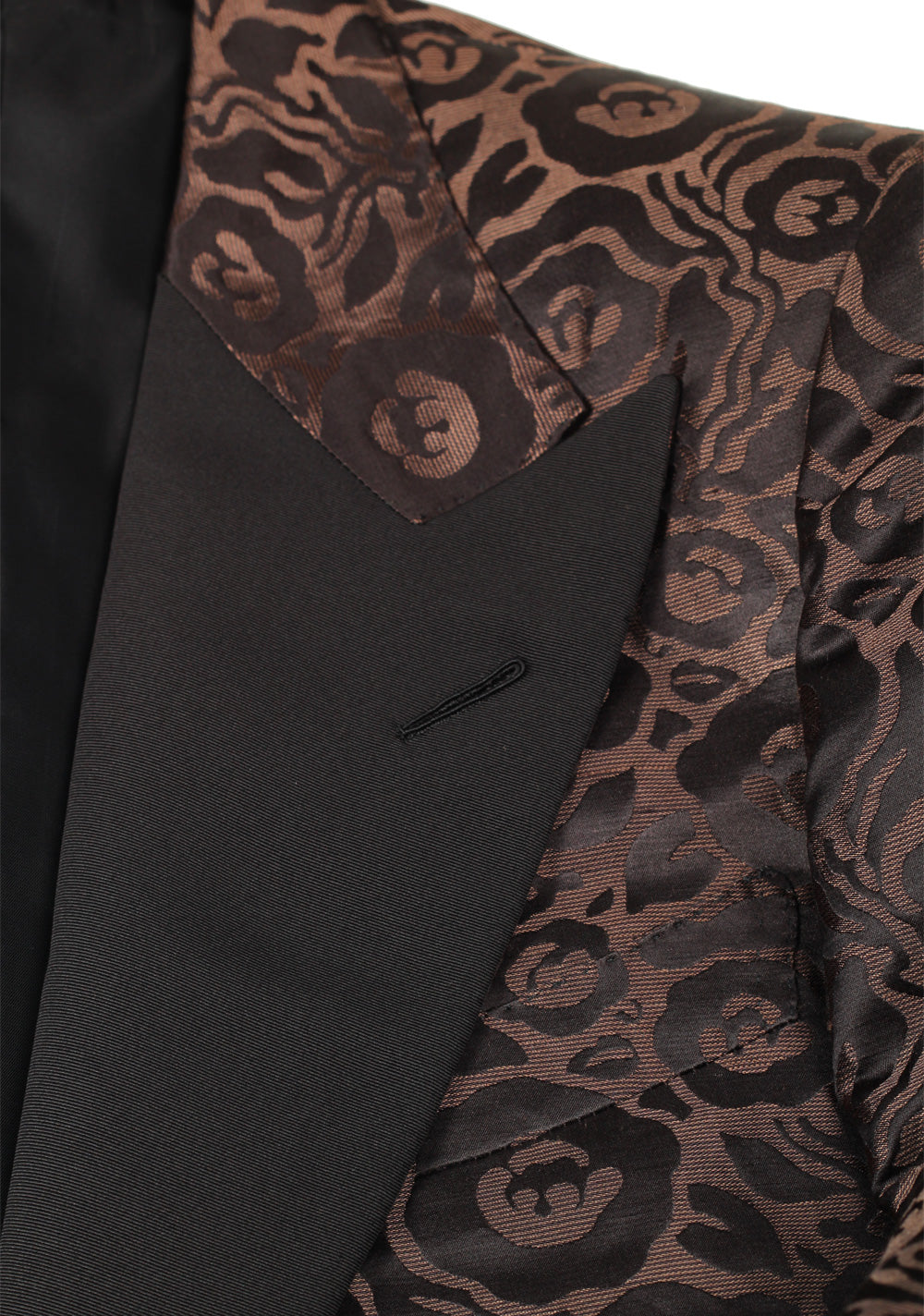 TOM FORD Buckingham Brown Tuxedo Dinner Jacket 48 / 38R U.S. Fit C