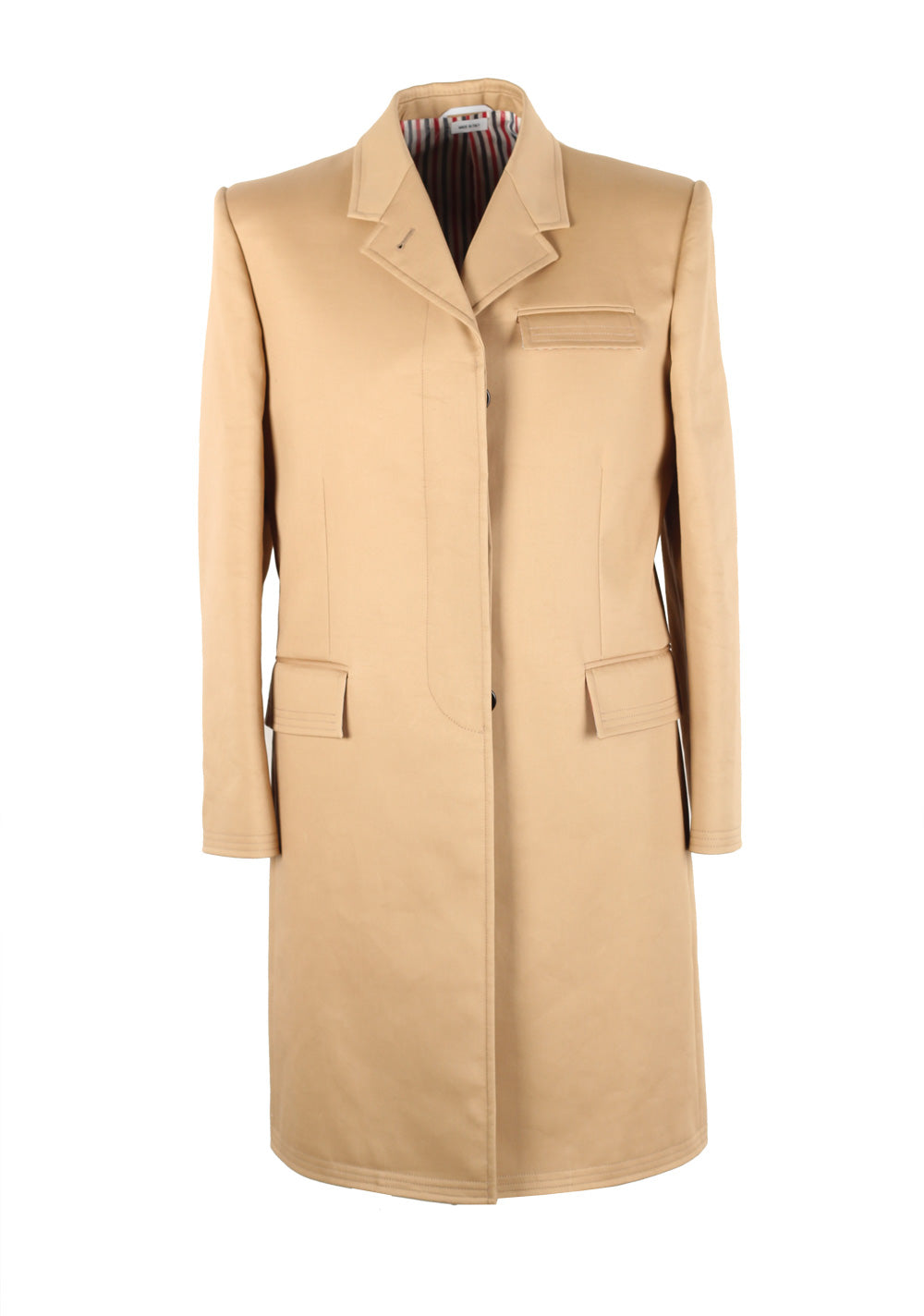 Thom Browne NEW YORK Beige Jacket Coat