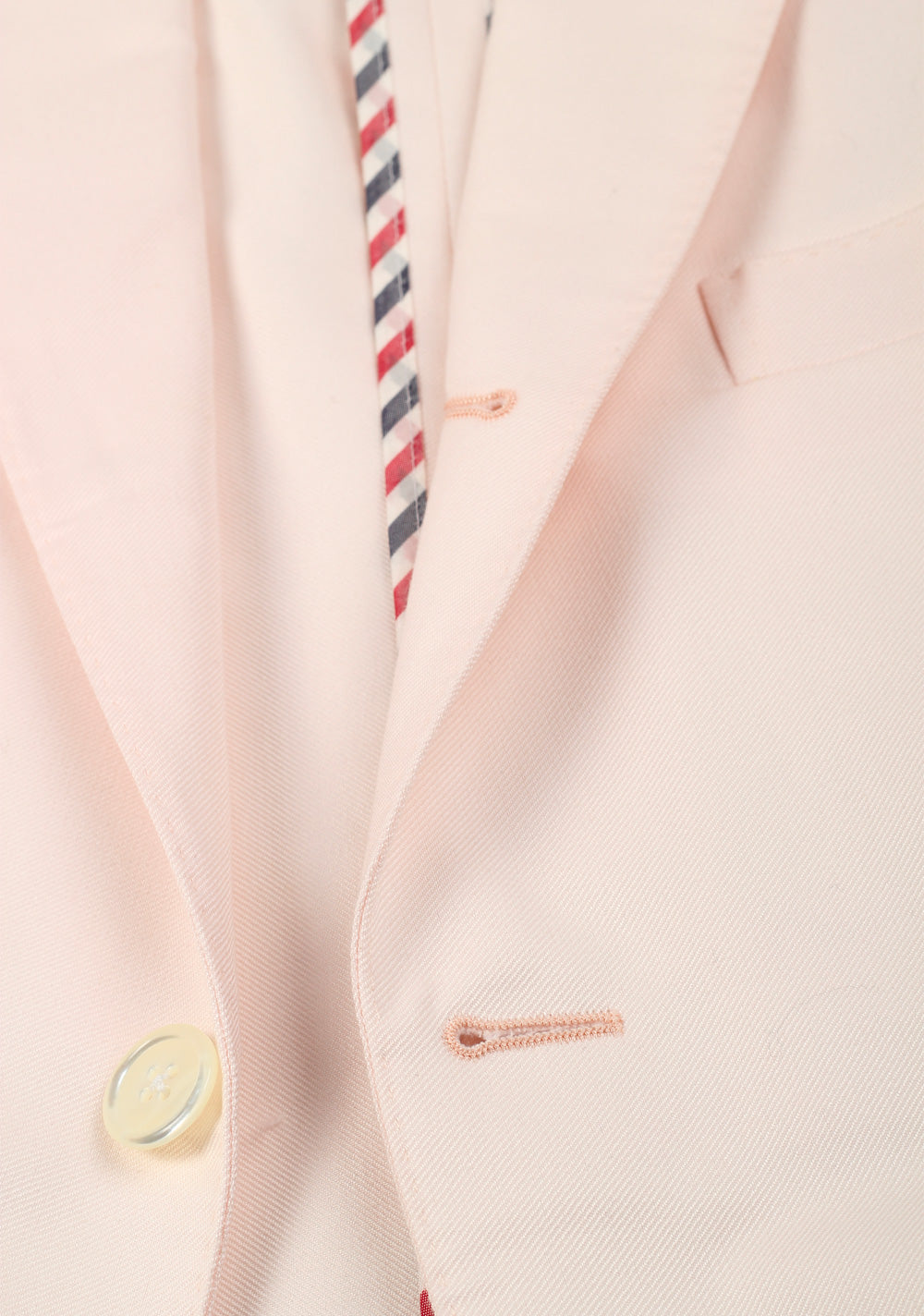 Thom Browne NEW YORK 4 Bar Pink Blazer Sport Coat Size 48 / 38R U.S.