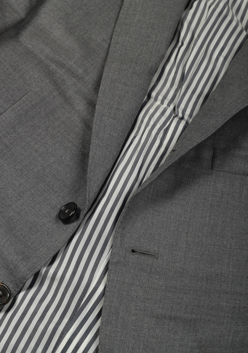 Thom Browne NEW YORK Twill High Armhole Gray Blazer Sport Coat Size 56 / 46 U.S.