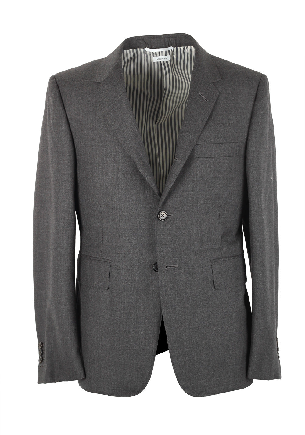 Thom Browne NEW YORK Classic Gray Suit Size 48 / 38R U.S.
