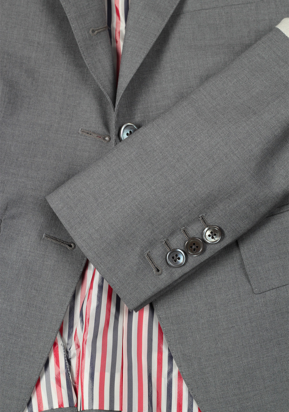 Thom Browne NEW YORK 4 Bar Gray Blazer Sport Coat
