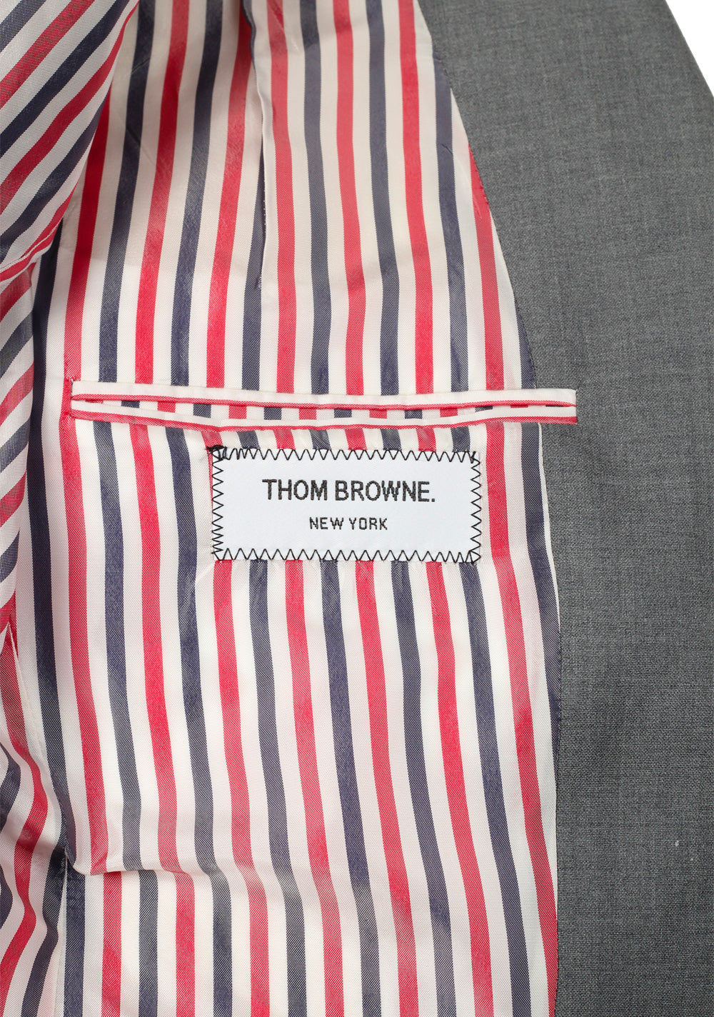 Thom Browne NEW YORK 4 Bar Gray Blazer Sport Coat
