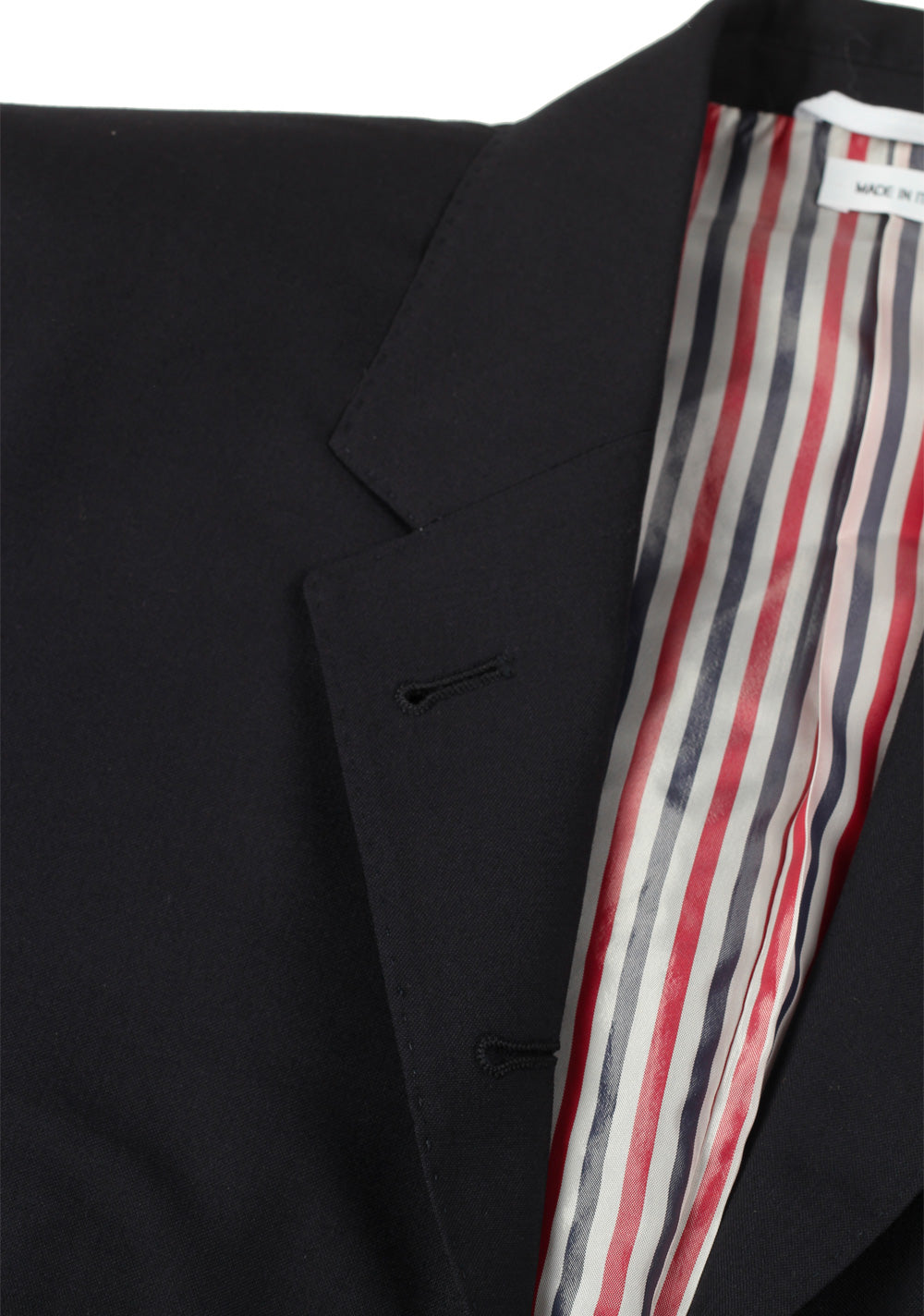 Thom Browne NEW YORK 4 Bar Blue Blazer Sport Coat