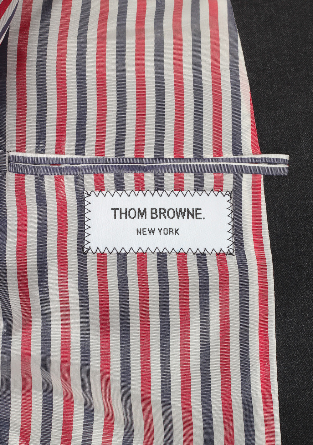 Thom Browne NEW YORK Gray Blazer Sport Coat Size 38 / 2 U.S.