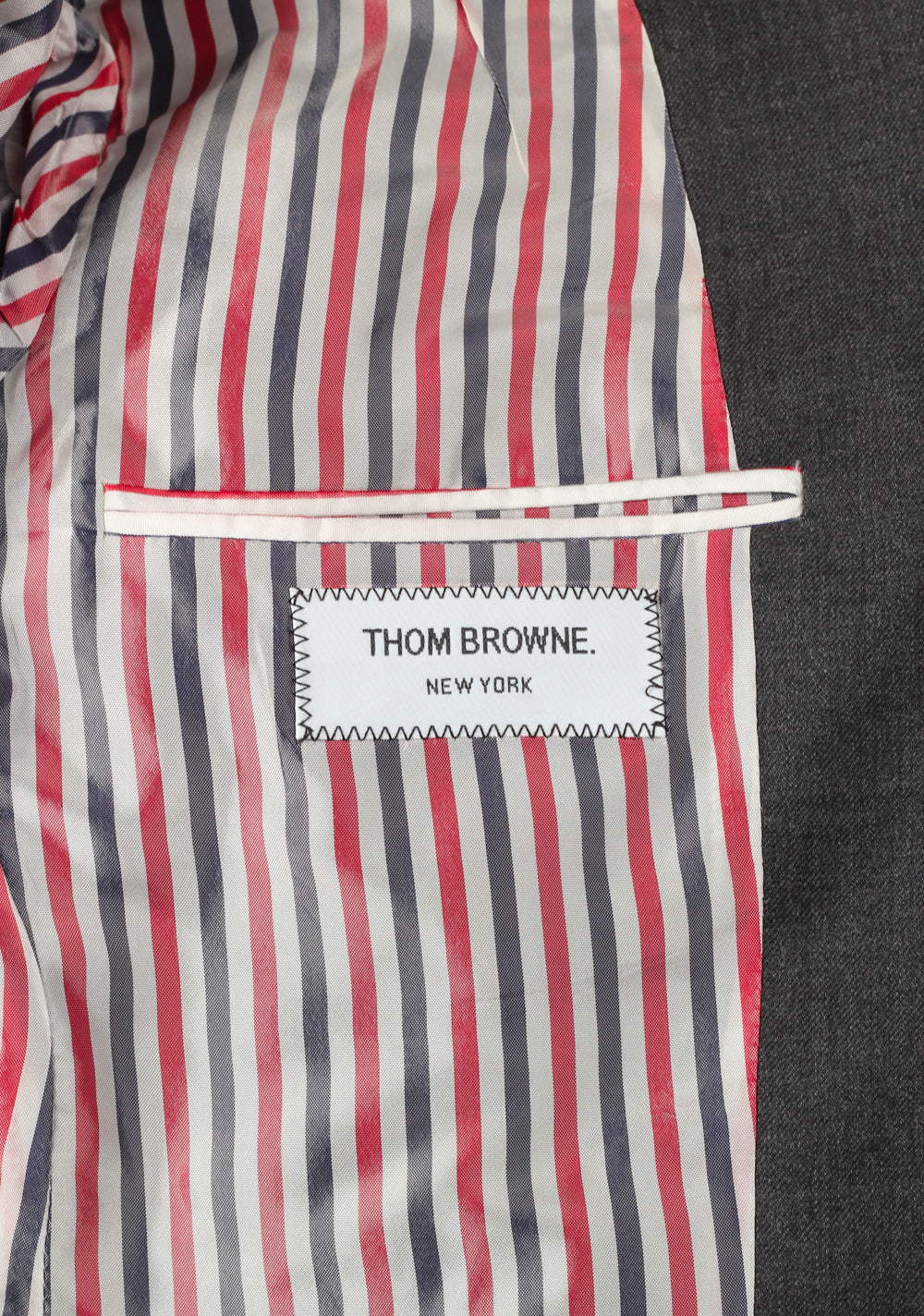 Thom Browne NEW YORK Gray Blazer Sport Coat Size 40 / 4 U.S.