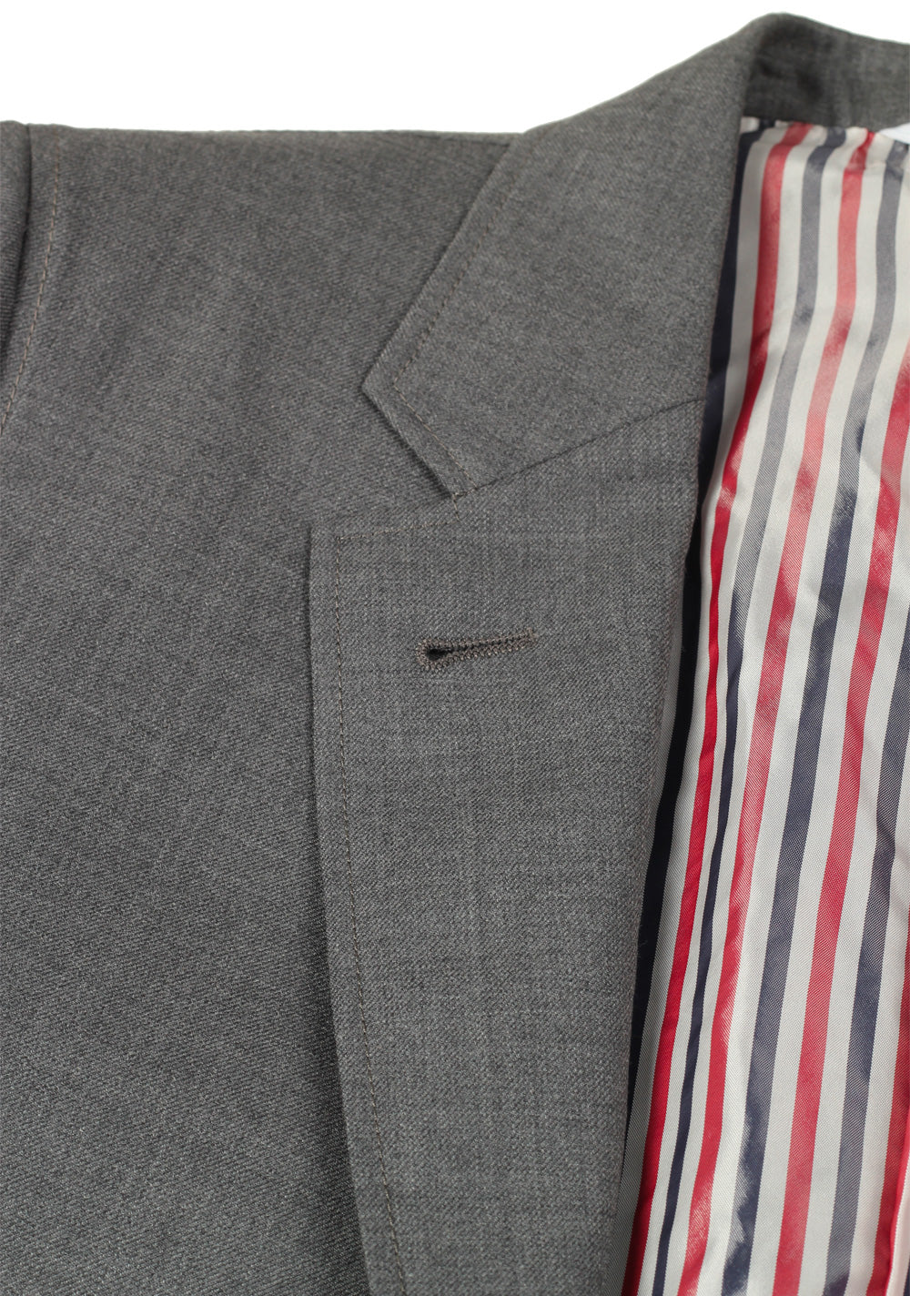 Thom Browne NEW YORK Gray Blazer Sport Coat Size 42 / 6 U.S.