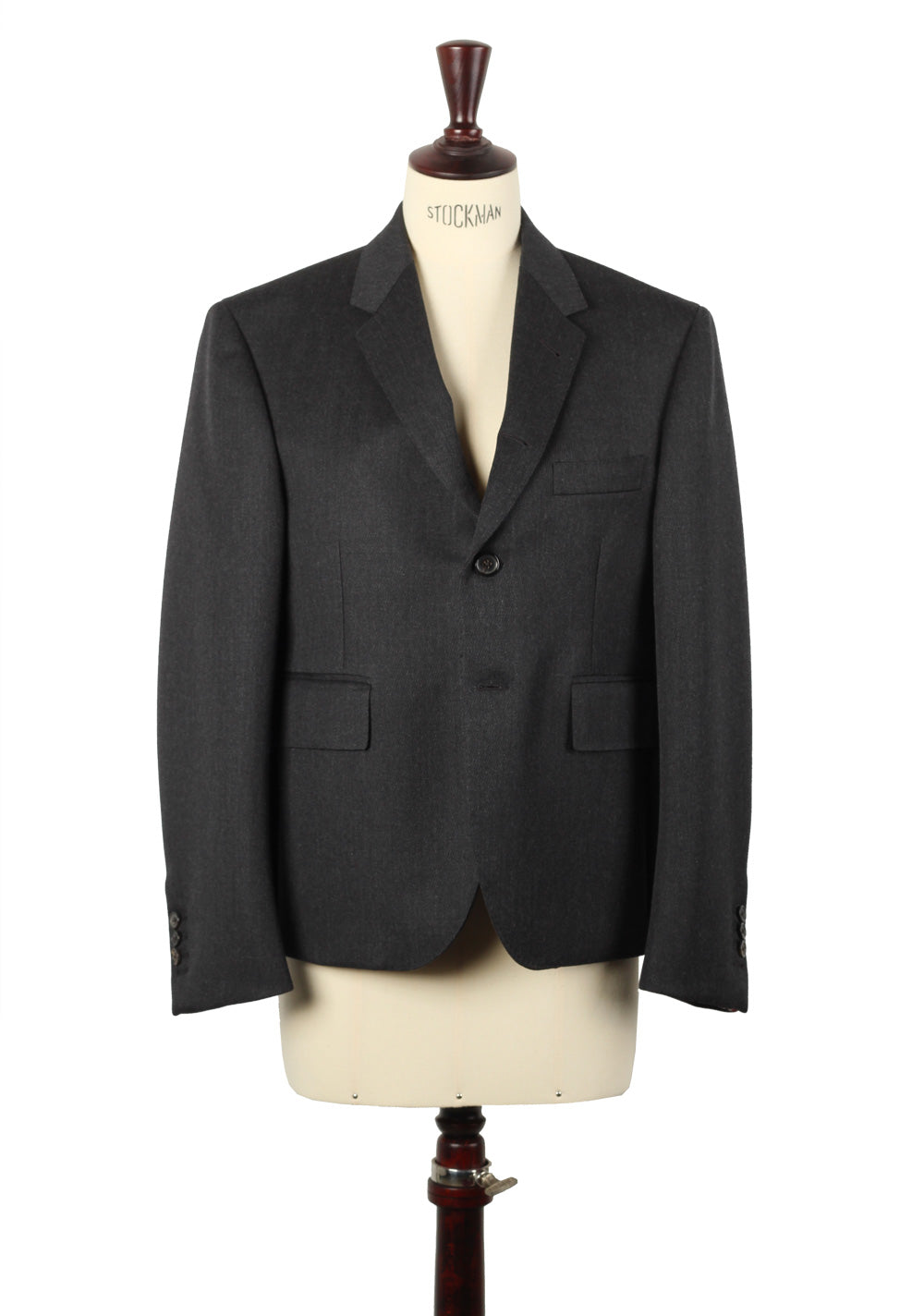 Thom Browne NEW YORK Gray Blazer Sport Coat Size 46 / 10 U.S.