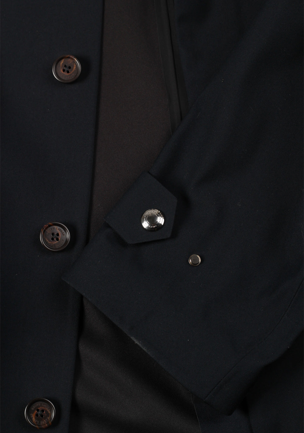 Ralph Lauren Purple Label Blue Rain Coat
