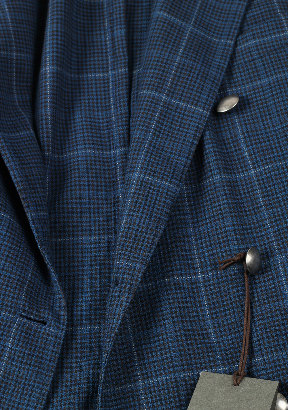 Boglioli K Jacket Blue Double Breasted Sport Coat Size 50 / 40R U.S.