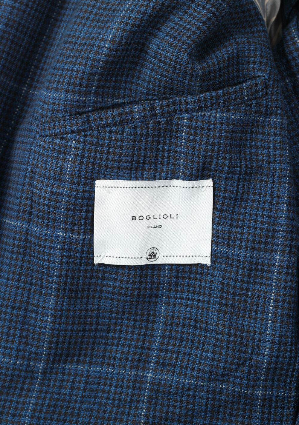 Boglioli K Jacket Blue Double Breasted Sport Coat Size 50 / 40R U.S.