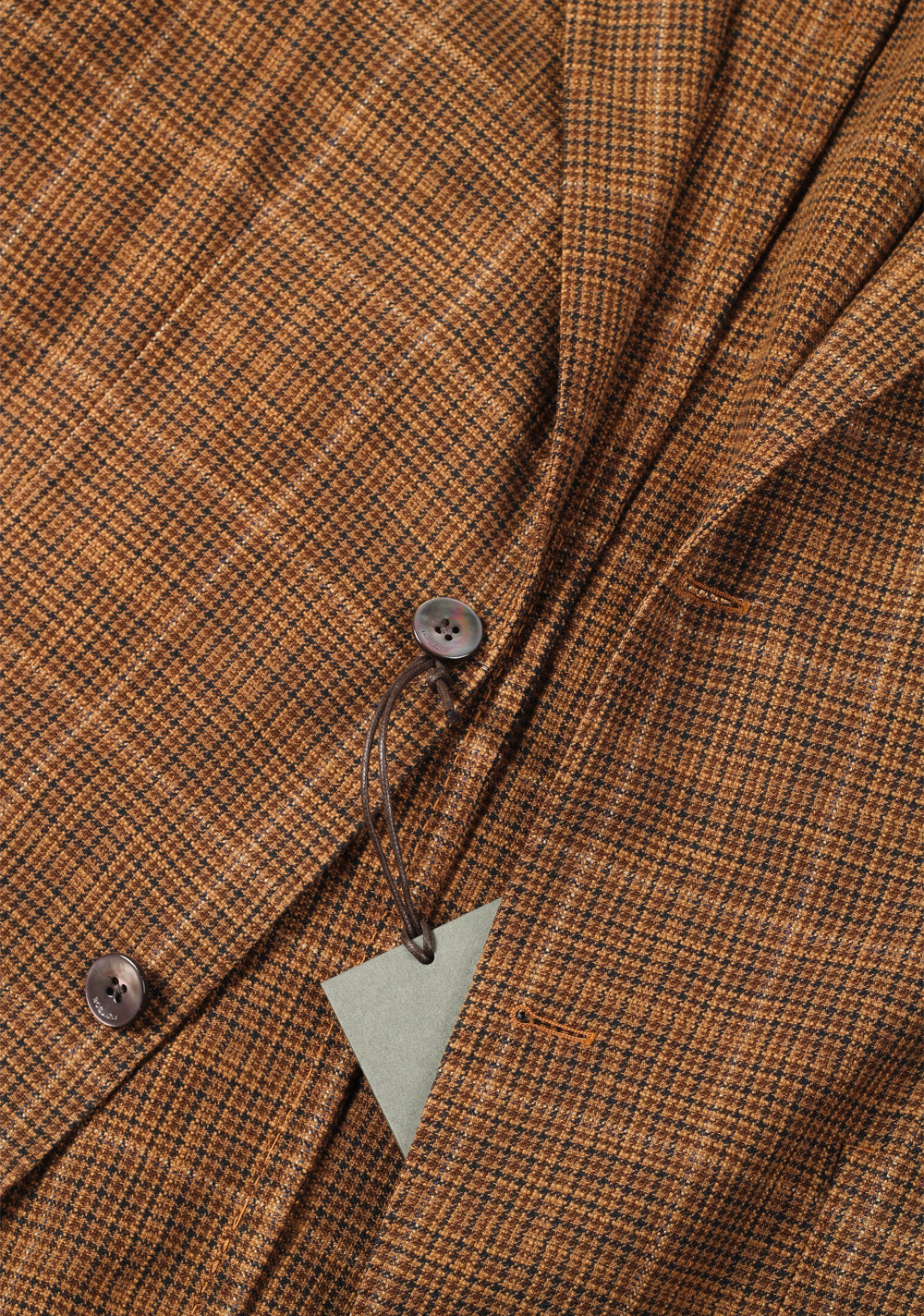 Boglioli K Jacket Brown Checked Sport Coat Size 50 / 40R U.S.