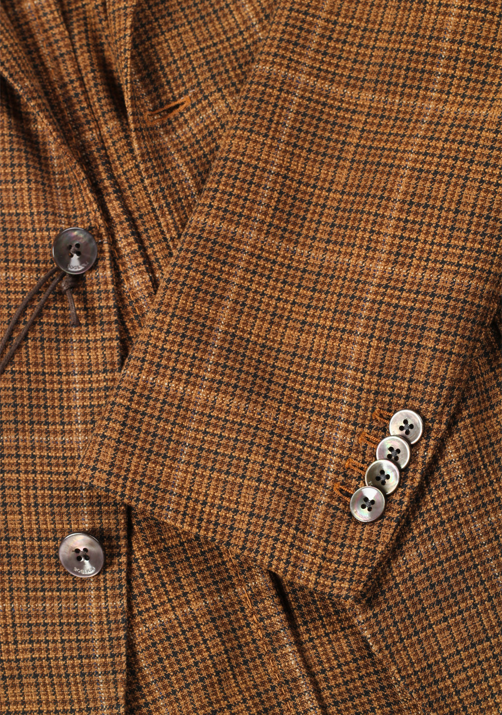 Boglioli K Jacket Brown Checked Sport Coat Size 50 / 40R U.S.