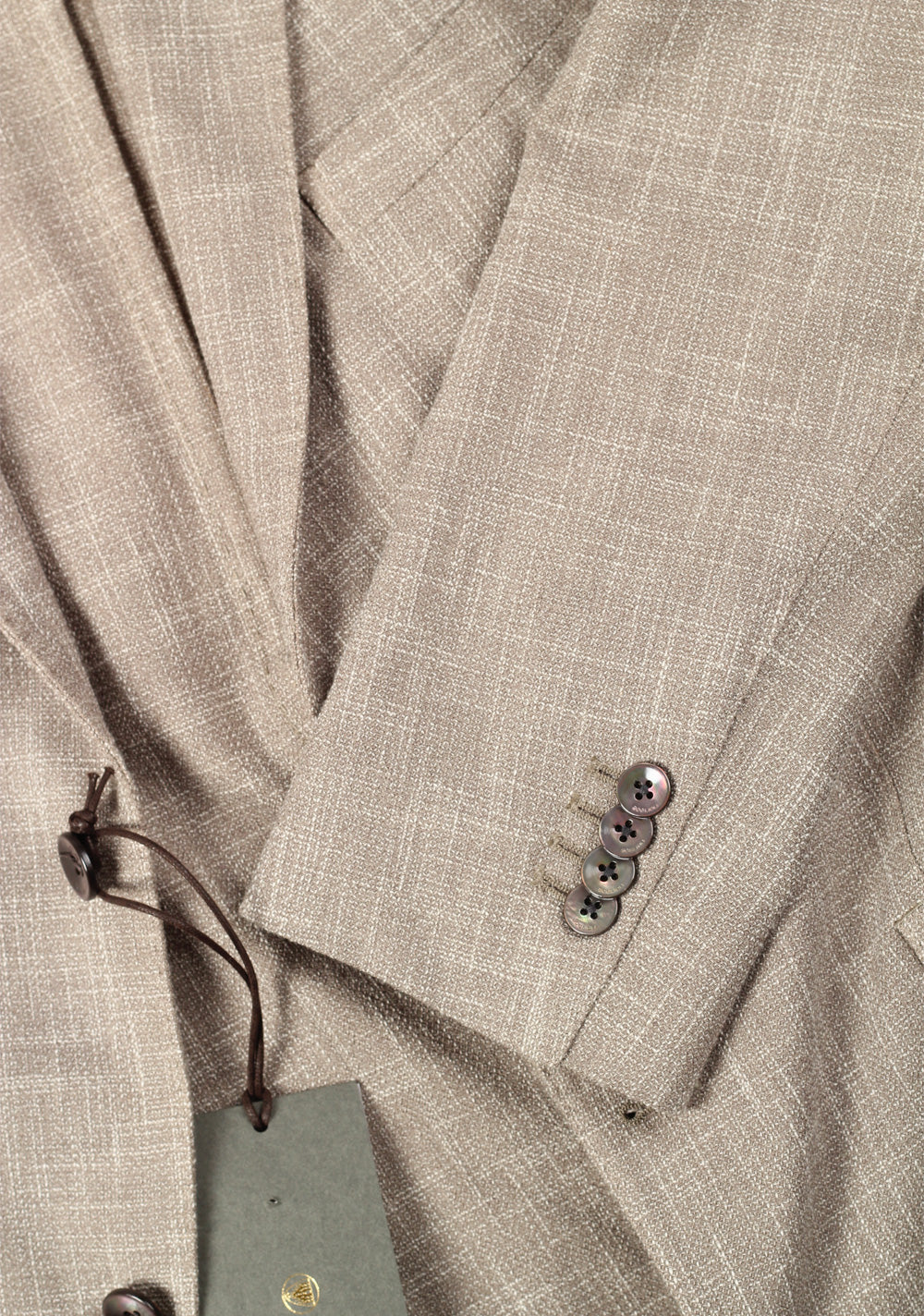 Boglioli K Jacket Taupe Sport Coat Size 50 / 40R U.S.