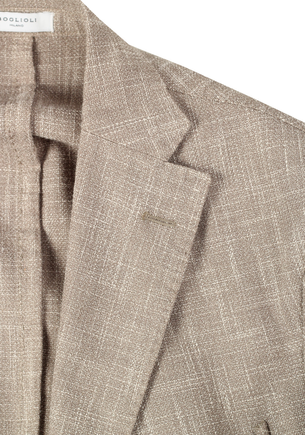 Boglioli K Jacket Taupe Sport Coat Size 50 / 40R U.S.