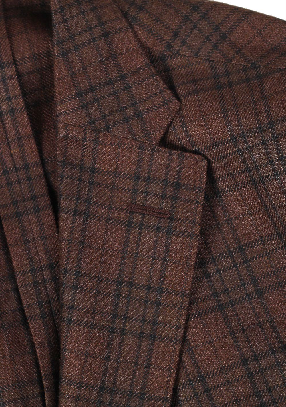 Boglioli K Jacket Brown Checked Sport Coat Size 54 / 44R U.S.