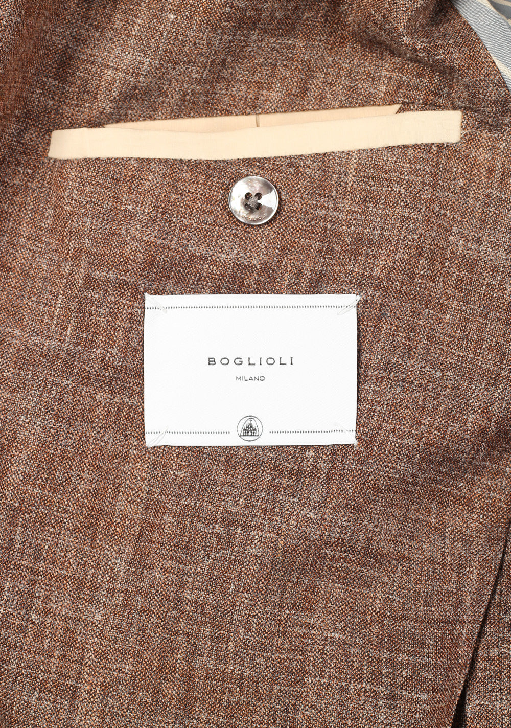 Boglioli K Jacket Brown Sport Coat Size 50 / 40R U.S.