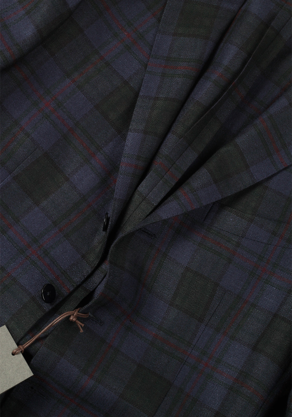 Boglioli K Jacket Checked Blue Sport Coat Size 48 / 38R U.S.