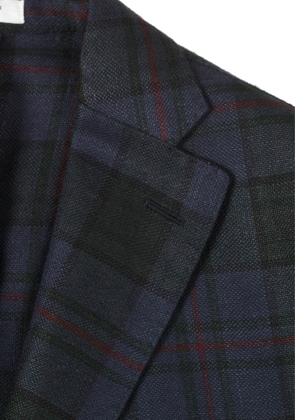 Boglioli K Jacket Checked Blue Sport Coat Size 48 / 38R U.S.