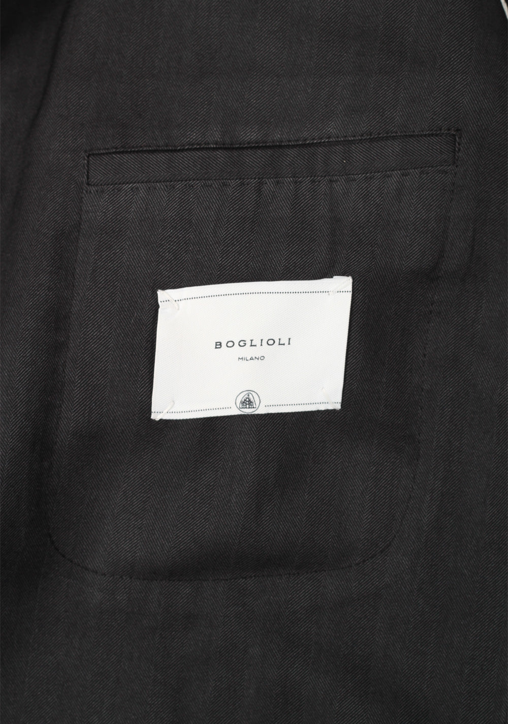 Boglioli K Jacket Black Sport Coat Size 56L / 46L U.S.