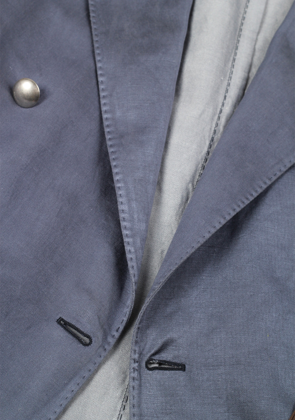 Boglioli K Jacket Blue Double Breasted Sport Coat Size 50 / 40R U.S.