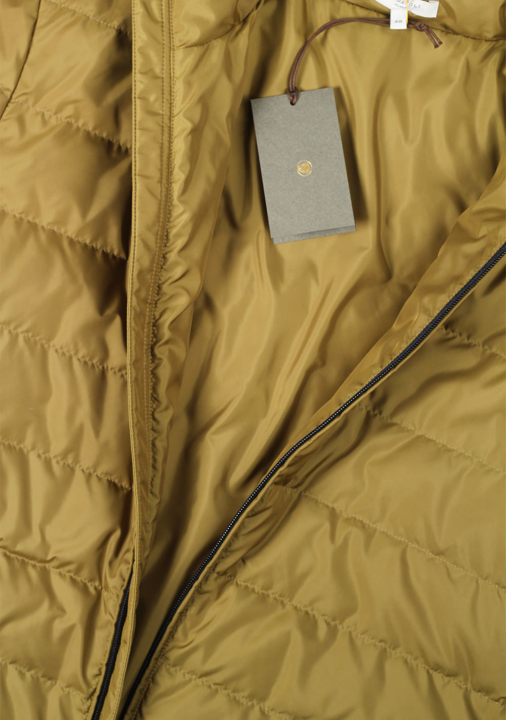 Boglioli Padded Green Coat Size 48 / 38R U.S.