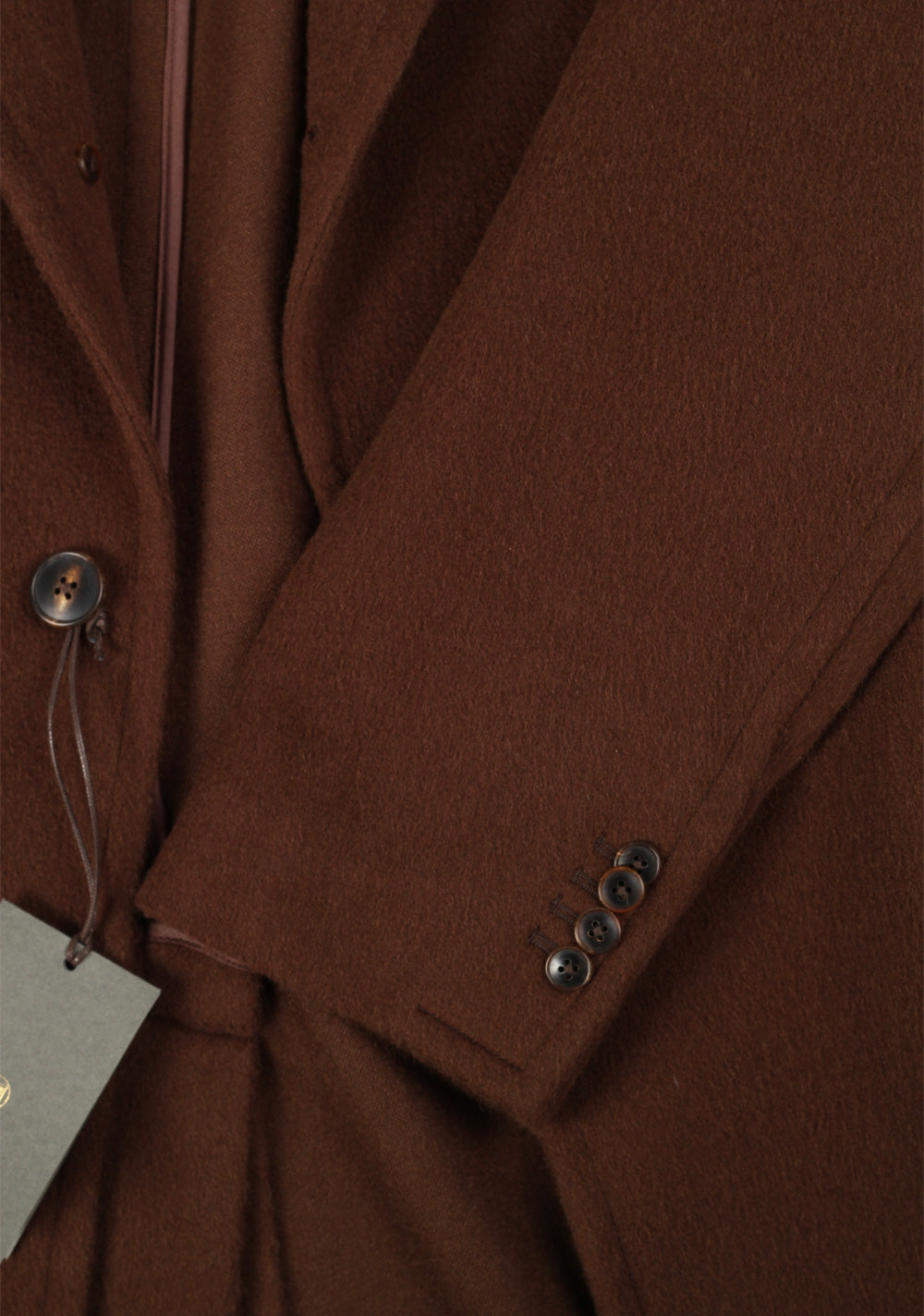Boglioli K Jacket Brown Coat Size 56 / 46R U.S. In Wool