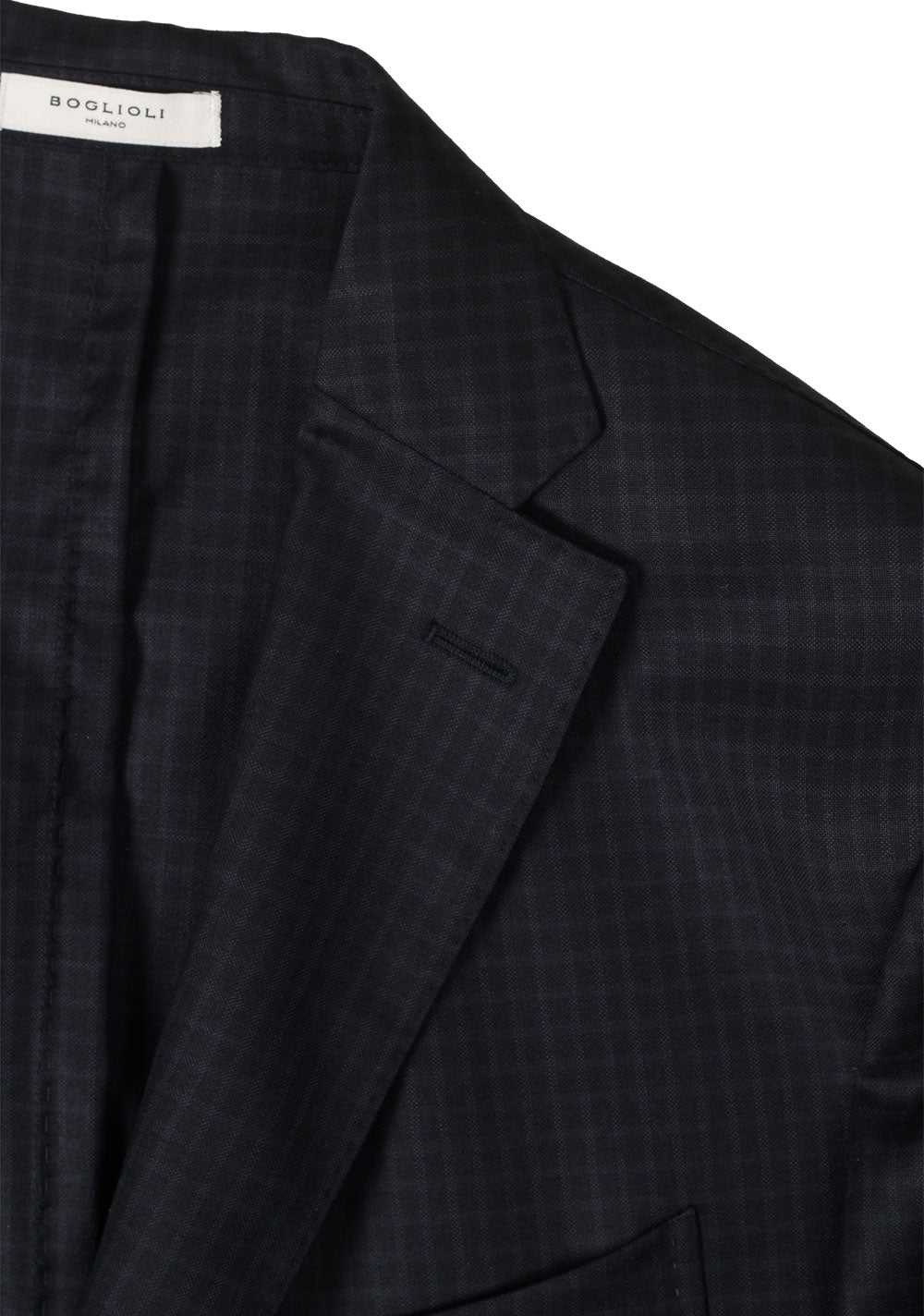 Boglioli K Jacket Checked Blue Sport Coat