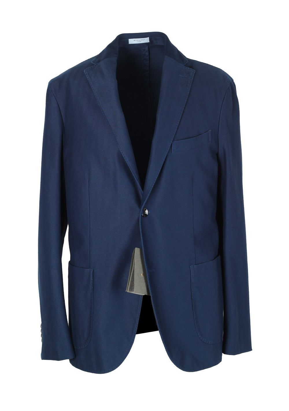 Boglioli K Jacket Blue Sport Coat Size 50 / 40R U.S.