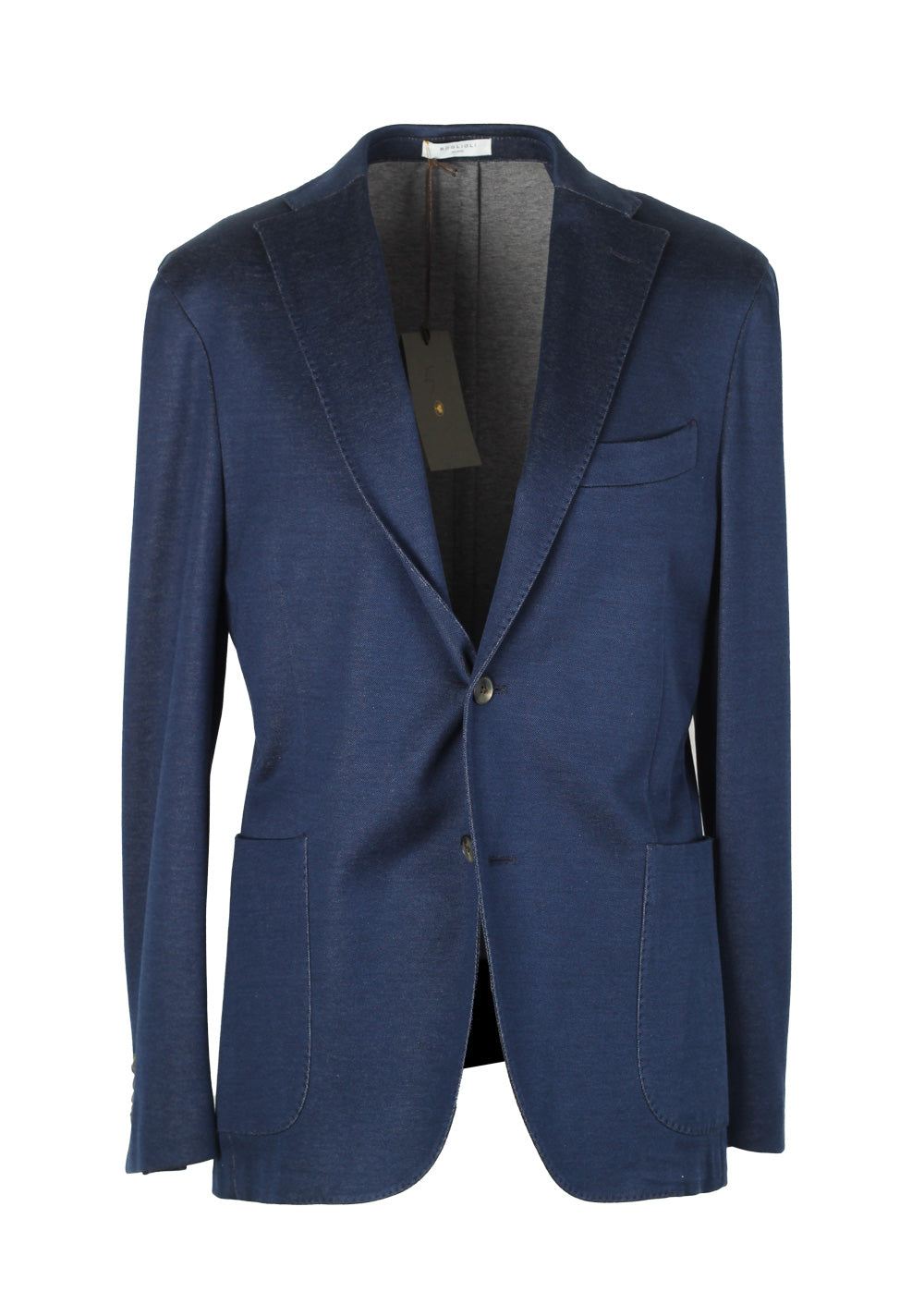 Boglioli K Jacket Blue Sport Coat Size 48 / 38R U.S.
