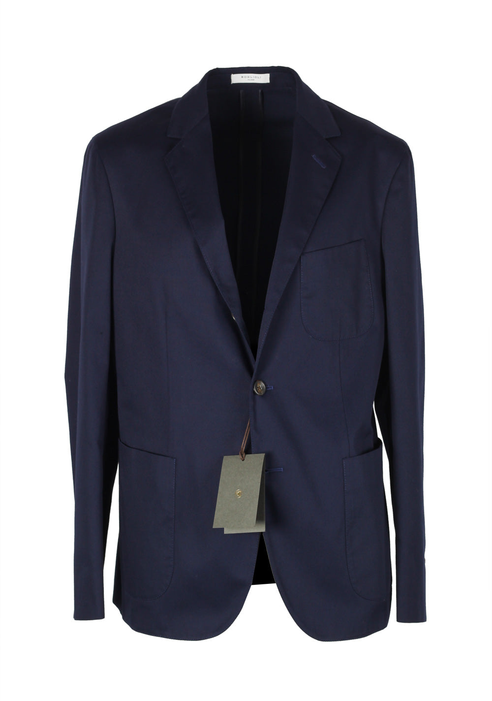 Boglioli Dover Blue Sport Coat Size 50 / 40R U.S.