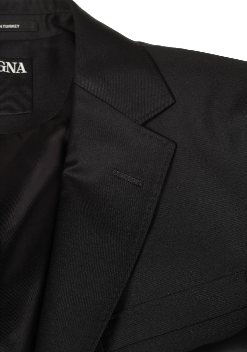 ZEGNA Signature Tailored Black Suit