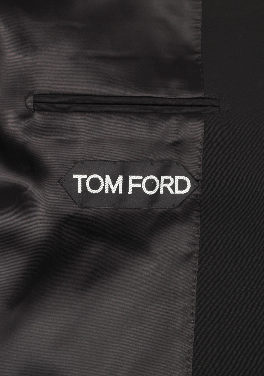 TOM FORD Atticus Black Double Breasted Suit Size 50 / 40R U.S.
