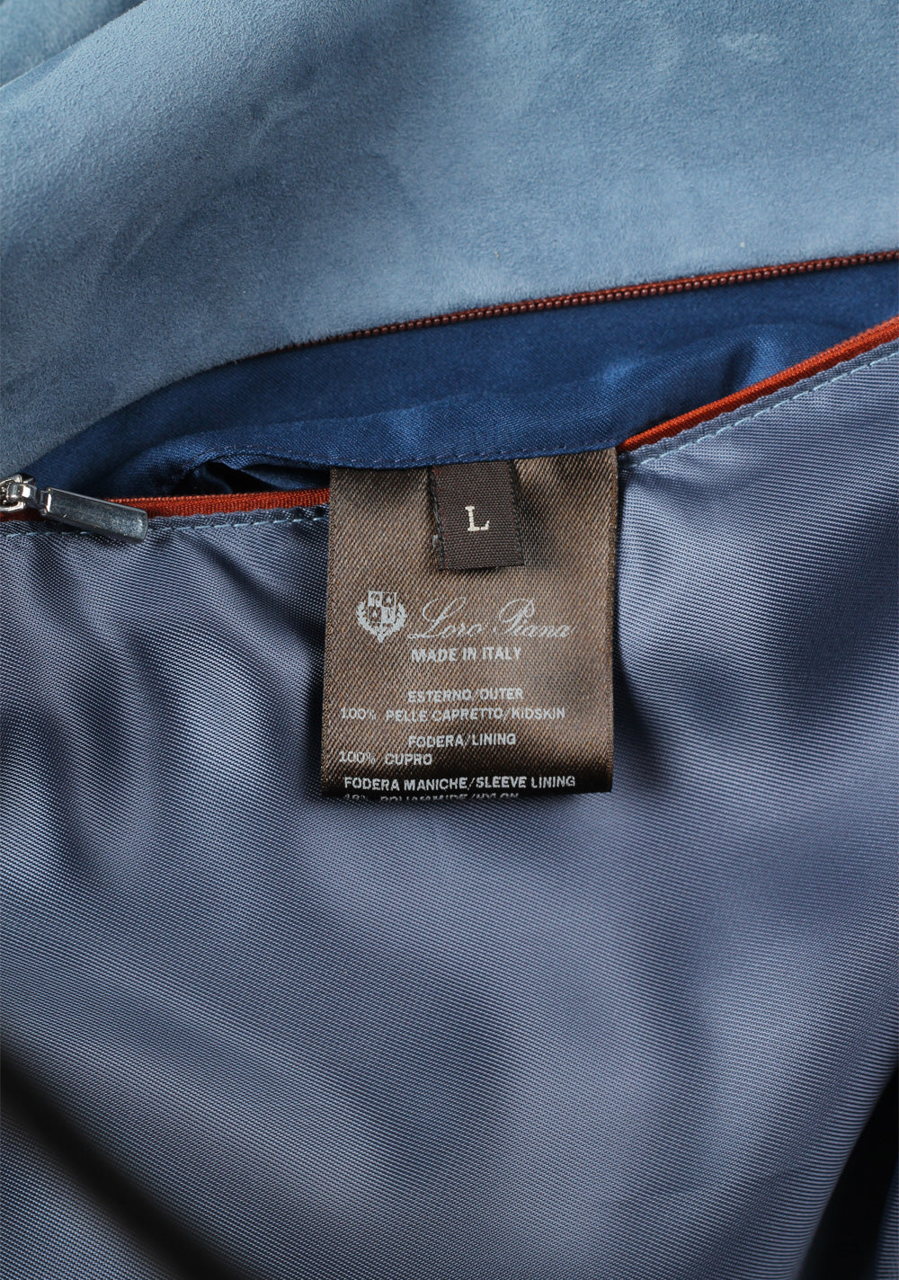 Loro Piana Bue Suede Jacket Coat Size Large / 52 IT / 42R U.S.