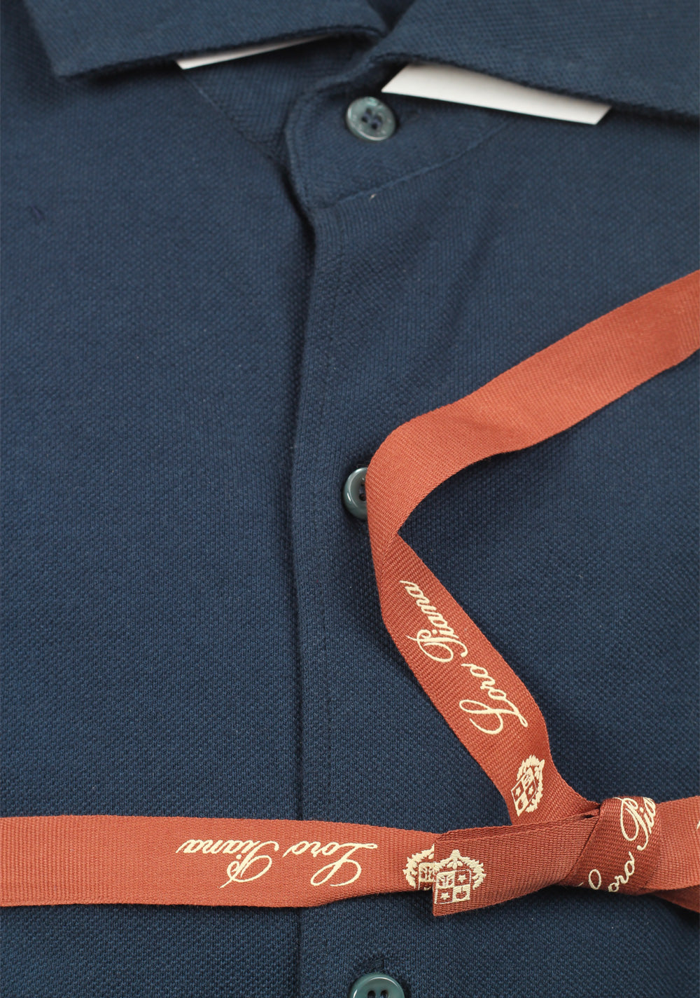 Loro Piana Solid Blue Cotton Size Small / 38 IT / 15 U.S.